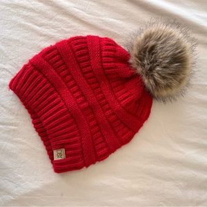 Red D&Y Beanie